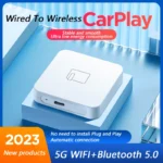 5G Bluetooth Wired TO Wireless Carplay For Apple Android AUTO AI Box Nissan Camry Mercedes Toyota Mazda Citroen Audi Land Rover