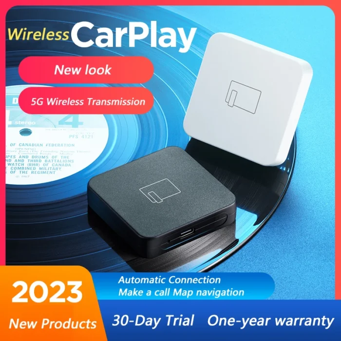 5G Bluetooth Wired TO Wireless Carplay For Apple Android AUTO AI Box Nissan Camry Mercedes Toyota Mazda Citroen Audi Land Rover - Image 2