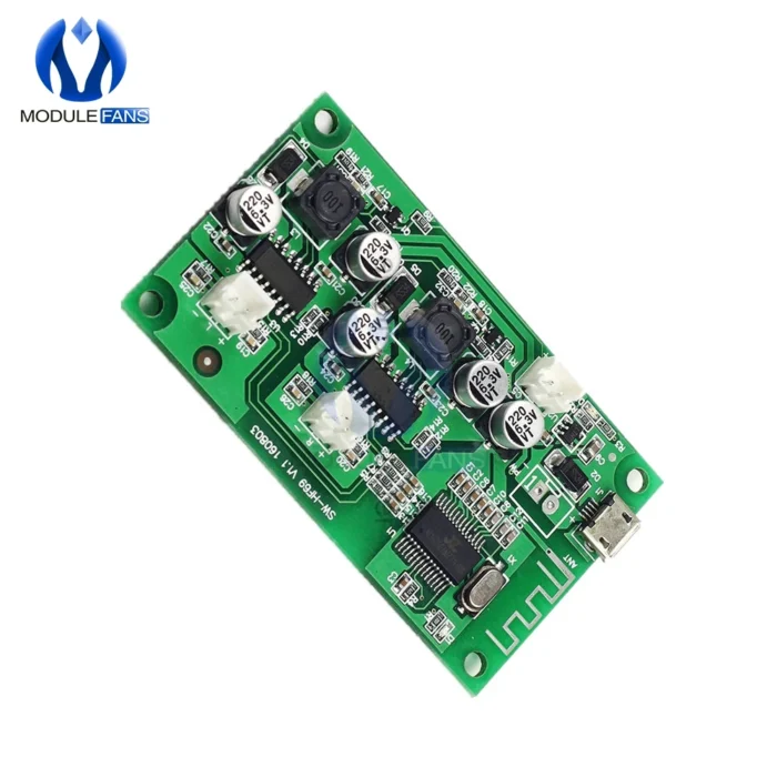 DC 5V 6W+6W 2X6W 2*6W 2 Channel Stereo Bluetooth Amplifier Board Lithium Battery Powered for Speakers Loudspeaker Box Modified - Image 3