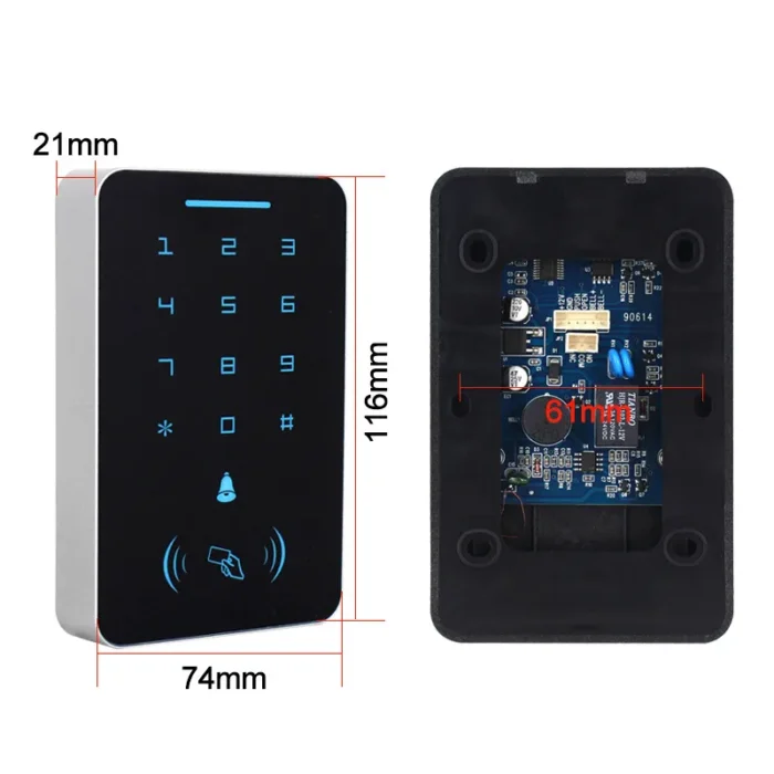 RFID Access Control Keypad 125Khz Proximity Door Opener Controller For Entry Security System - Image 2