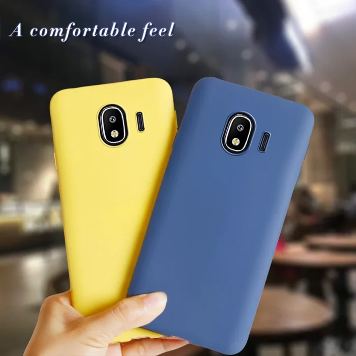 Silicone Case For Samsung Galaxy J4 2018 Case For Samsung J4 Plus Soft TPU Back Cover Phone Bags For Samsung Galaxy J4 2018 Case - Image 1