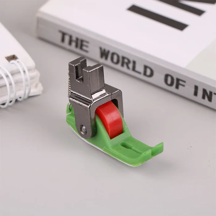 1pc Universal Industrial Sewing Machine Leather Roller Wheel Presser Foot Of Flat Car Thick Fabric Clothing Replace Presser Feet - Image 3