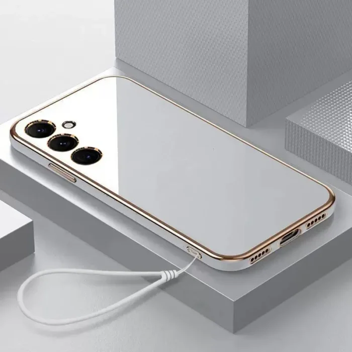 For Samsung Galaxy A55 5G Case Samsung A54 A53 A06 M54 F54 M55 C55 F55 F14 5G M35 Phone Case Plating Silicone Back Soft Cover - Image 5