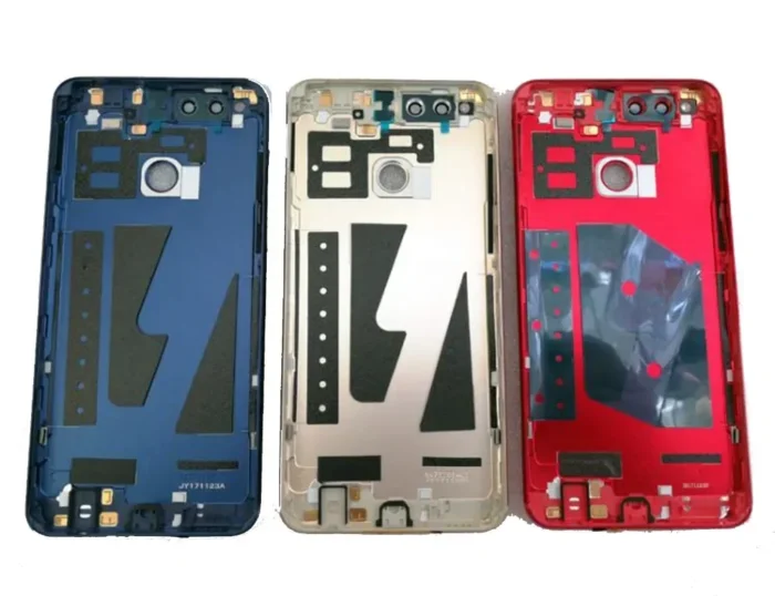 100% Orig New For Huawei Honor 7X BND-L21 L22 L24 AL10 TL10 5.93"M Rear Back Door Housing Battery Door Cover + Side Key Lens - Image 3