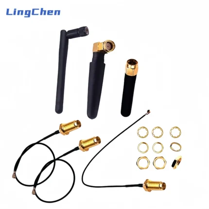 1pcs 5CM/11CM 2DBi IPEX to SMA Antenna for 868MHz-915MHz SX1276 ESP32 LoRa module