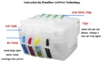 LC472XL LC462XL Empty refillable Ink Cartridge For Brother MFC-J2340DW J2740DW J3540DW J3940DW with high capacity chip - Image 3