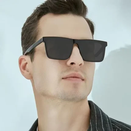 New Sunglasses Men's Driving Anti-UV Sunglasses Concave Shape Ladies Long Frame Sunglasses gafas de sol hombre Shades