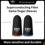 5pair(10pcs) Finger Sleeves Phone Gaming Hand Antiskid Controller Gloves Anti Sweat Breathable Seamless Touchscreen Finger Cover - Image 6