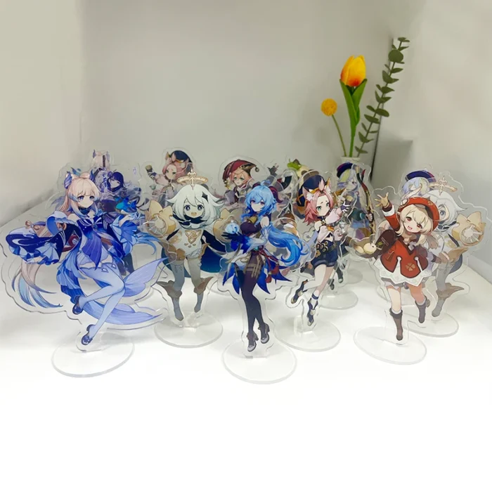 Personalized Gift Anime Character Cartoon Acrylic Stand Custom Transparent Printing Souvenir Birthday Gift Pet Cat Dog Keychain - Image 3