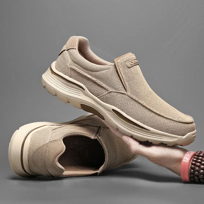 Shoes for Men Casual Summer Shoes Lightweight Canvas Breathable Loafers Men 2023 New Male Outdoor Walking Sneakers Big Size - Image 2