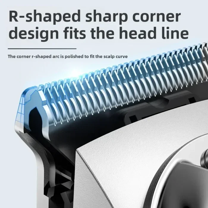 Electric Hairdresser Shaving Head Pusher Electric Pusher Clipper Hair Precision USBCharging Hair Trimmer for Men Home Appliances - Image 4