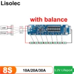 Lifepo4 8S BMS with Balance 30A 20A 10A Protection Board for 24V 8S2P 8S3P 18650 32650 32700 Lithium Iron Phosphate Battery PACK - Image 2