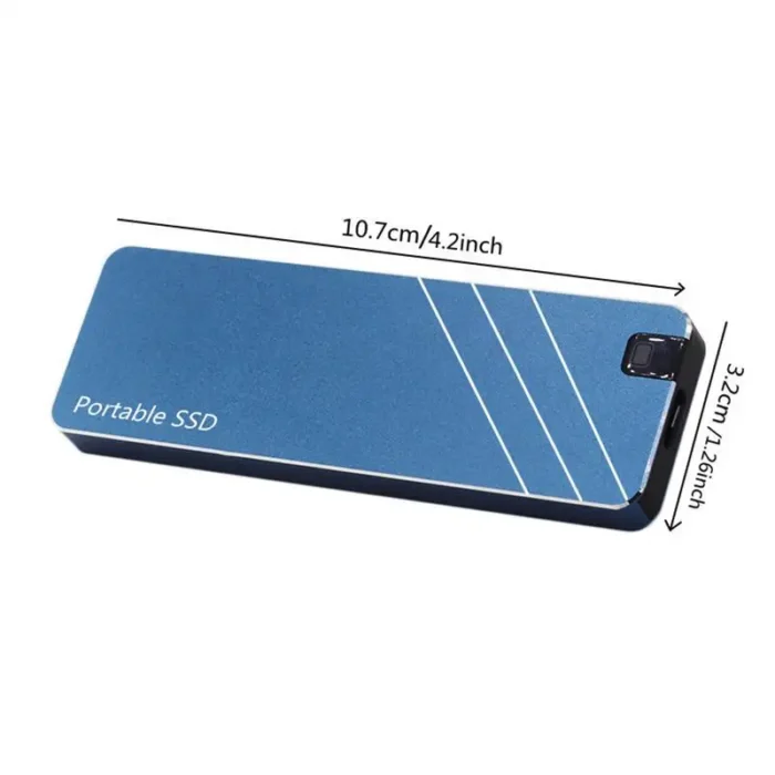 1TB High Speed External Hard Drive Portable SSD USB 3.1 Solid State Drive Mass Storage Device for PC, Desktop, Laptop, Phones - Image 6