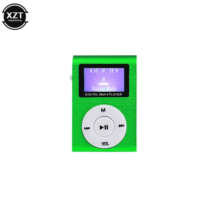 Portable Mini MP3 Player with LCD Screen Metal Clip USB MP3 Music Players Support SD TF Student Walkman - Image 5