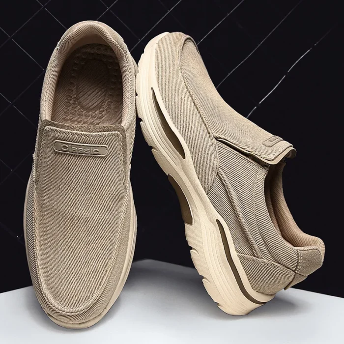 Shoes for Men Casual Summer Shoes Lightweight Canvas Breathable Loafers Men 2023 New Male Outdoor Walking Sneakers Big Size - Image 1