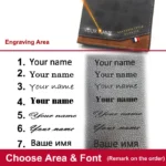 Free Name Engraving Men Wallets Slim Coin Pocket Photo Holder New Short Small Male Wallet Card Holder Frosted Leather Men Purses - Image 5