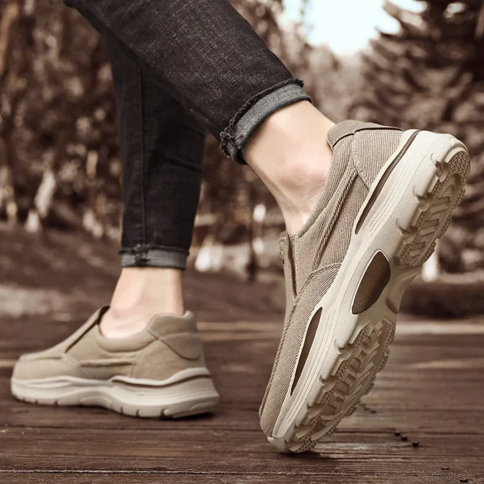 Shoes for Men Casual Summer Shoes Lightweight Canvas Breathable Loafers Men 2023 New Male Outdoor Walking Sneakers Big Size - Image 4