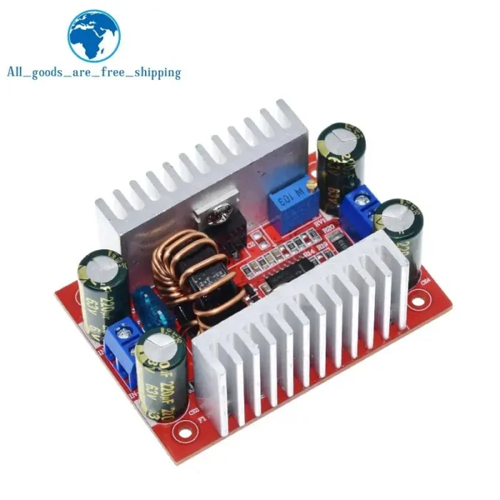 DC 400W 15A Step-up Boost Converter Constant Current Power Supply LED Driver 8.5-50V to 10-60V Voltage Charger Step Up Module - Image 2