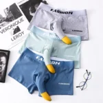 Men's Cotton Boxer Shorts Breathable Open Elephant Nose Design Gay Sexy Trunk Panties Comfortable Underwear for Men