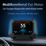 * P21 OBD+GPS+Slope 4x4 Inclinometer Car Heads-Up Display For HUD Multifunctional Meter Off-road Vehicle System Auto Accessorie - Image 2