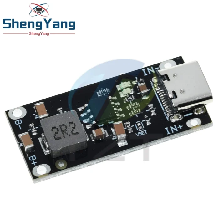 TZT Type C USB Input High Current 3A Polymer Ternary Lithium Battery Quick Fast Charging Board IP2312 CC/CV Mode 5V To 4.2V - Image 5