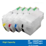 LC472XL LC462XL Empty refillable Ink Cartridge For Brother MFC-J2340DW J2740DW J3540DW J3940DW with high capacity chip