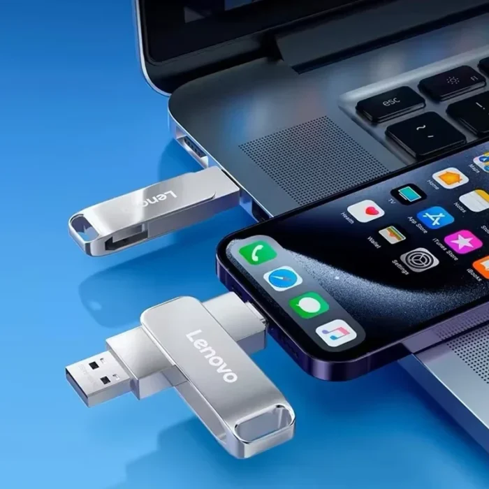 Lenovo 64TB 3.0 USB Flash Drive Metal High-Speed Pen Drive 2TB 128GB Waterproof Type-C Usb PenDrive For Computer Storage Devices - Image 3