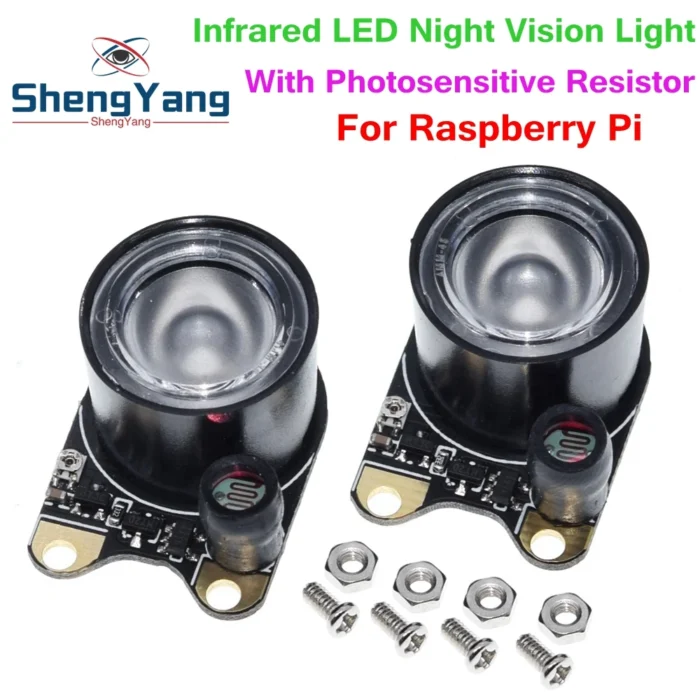 TZT 1/2pcs Infrared LED Light 5W 850 Raspberry Pi Camera Board Module Night Vision Infrared IR - Image 1