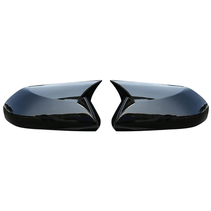 For Toyota Camry 2018-2023 Car Rearview Side Mirror Cover Wing Cap Exterior Door Rear View Case Trim Carbon Fiber Look Black - Image 6