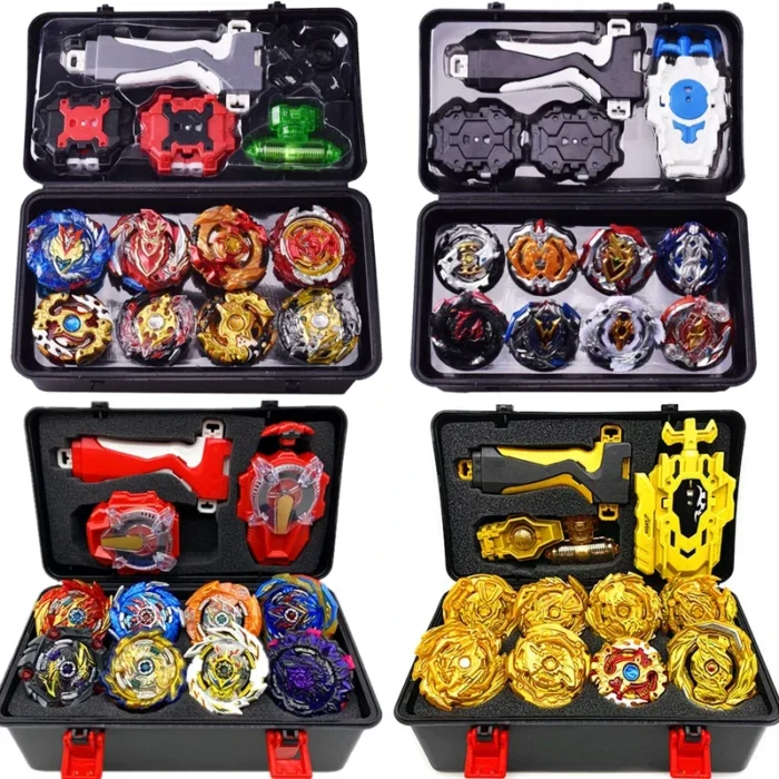 Burst Surge GT Metal Fusion Toy Gyro Launchers Toupie Metal Tops Fafnir Burst Spinning Bey Blades Toys - Image 1