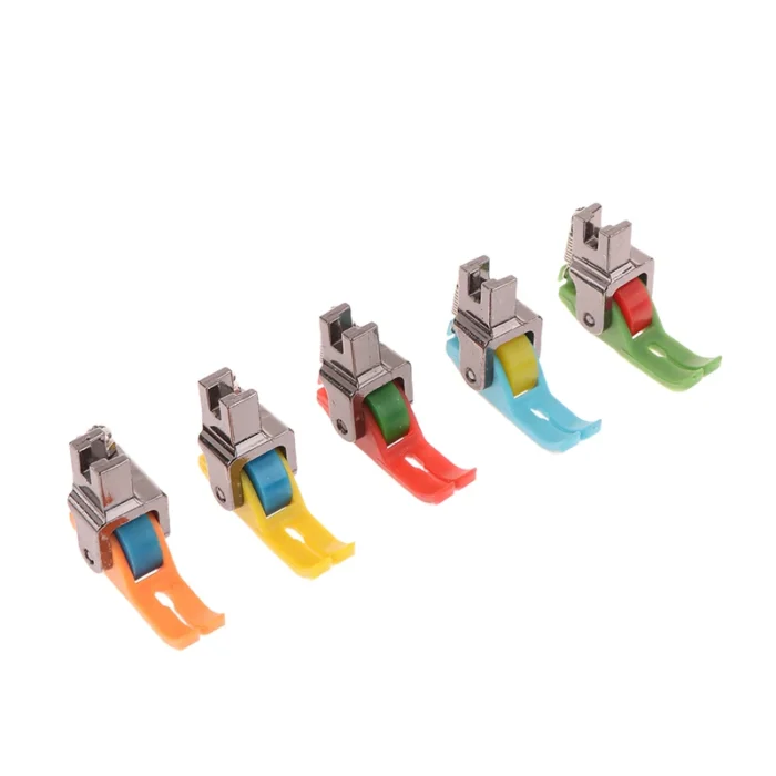1pc Universal Industrial Sewing Machine Leather Roller Wheel Presser Foot Of Flat Car Thick Fabric Clothing Replace Presser Feet - Image 2
