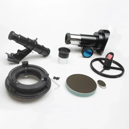 150F750 Astronomical Telescope DIY Kit Primary Secondary Mirror Support Focuser Eyepiece Finderscope Assembly Accessories