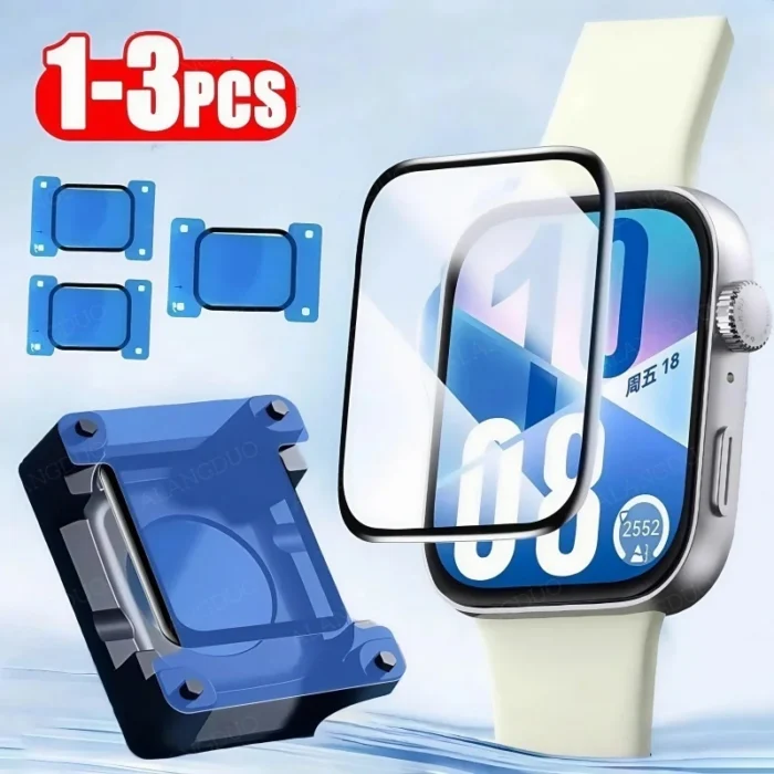 1-3PCS Easy to install Soft Film For Huawei Watch Fit 4 Fit3 Anti Scratch Screen Protector For Huawei Watch Fit4 Fit 4 Pro - Image 1