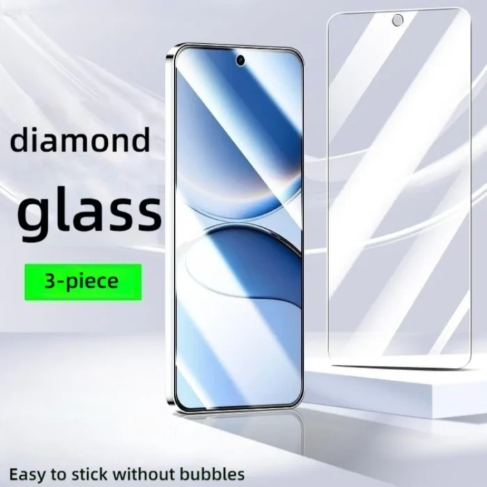 For Redmi Turbo 4 Pro Glass Turbo4Pro Screen Protector Full Cover Tempered Glass Protective Phone Camera Lens Film For Turbo4Pro - Image 1