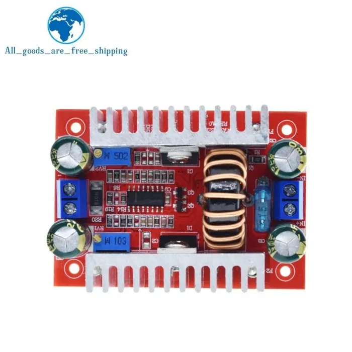 DC 400W 15A Step-up Boost Converter Constant Current Power Supply LED Driver 8.5-50V to 10-60V Voltage Charger Step Up Module - Image 5