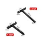Invisible Floating Shelf Metal Brackets Heavy Duty Concealed Hidden Support Wall Mount Shelf Storage Shelf Furniture Hardware - Image 6