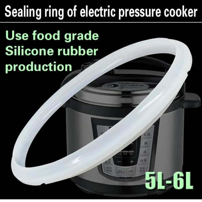 5-6L electric pressure cooker seal ring pressure cooker accessories silicone ring pressure cooker pot ring - Image 3