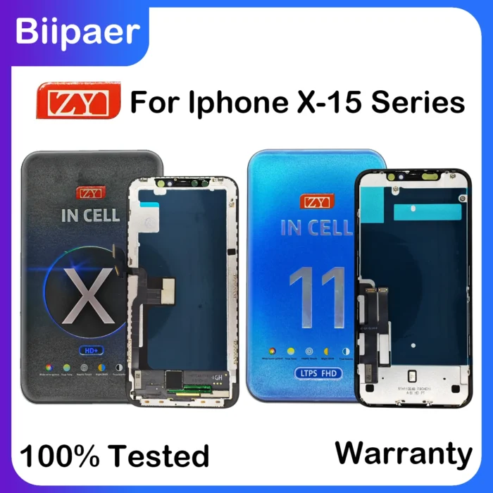 ZY Incell OLED LCD Pantalla For iphone X XS 12 13 Mini 14 15 16 ZY Incell LCD Display Touch Screen For iPhone 12 XR 11 Pro 13 - Image 3