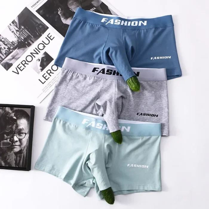 Men's Cotton Boxer Shorts Breathable Open Elephant Nose Design Gay Sexy Trunk Panties Comfortable Underwear for Men - Image 4