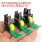 Universal Industrial Sewing Machine Leather Roller Wheel Presser Foot Of Flat Car Thick Fabric Clothing Replace Presser Feet