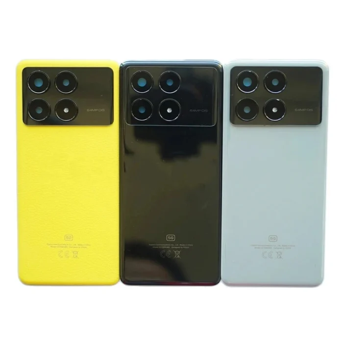 For Xiaomi Poco X6 Pro 5G 2311DRK48G Full Housing Middle Frame Front Bezel Mid Plate +Battery Cover Back Panel Rear Case Replace - Image 4
