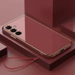 For Samsung Galaxy A55 5G Case Samsung A54 A53 A06 M54 F54 M55 C55 F55 F14 5G M35 Phone Case Plating Silicone Back Soft Cover - Image 4
