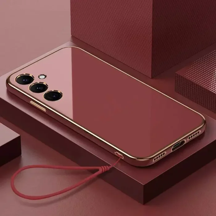 For Samsung Galaxy A55 5G Case Samsung A54 A53 A06 M54 F54 M55 C55 F55 F14 5G M35 Phone Case Plating Silicone Back Soft Cover - Image 4