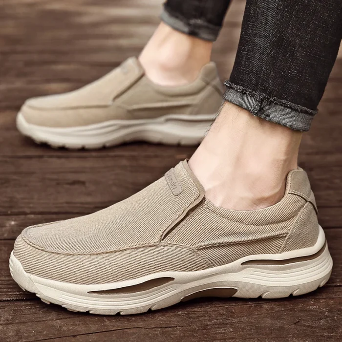 Shoes for Men Casual Summer Shoes Lightweight Canvas Breathable Loafers Men 2023 New Male Outdoor Walking Sneakers Big Size - Image 3