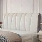 Thicken Velvet Plush Quilted Bed Head Cover Luxury Solid Color Queen Size Bed Back Cover Flannel All-inclusive Headboard Cover - Image 4