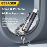 Essager Type-C Mini Lighter Tungsten Wire No Flame Safe Energy-Saving Can Be Carried OnThe Plane OTG-Compatible USB-C Lighter - Image 9