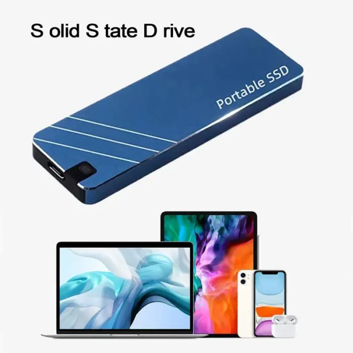 1TB High Speed External Hard Drive Portable SSD USB 3.1 Solid State Drive Mass Storage Device for PC, Desktop, Laptop, Phones - Image 5
