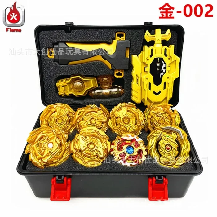 Burst Surge GT Metal Fusion Toy Gyro Launchers Toupie Metal Tops Fafnir Burst Spinning Bey Blades Toys - Image 3