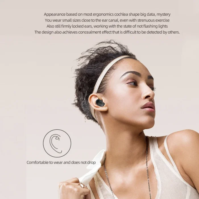 TWS A6S Bluetooth Earphones Wireless Headset IPX5 Waterproof Deep Bass Earbuds True Wireless Stereo Headphones Sport Earphones - Image 16