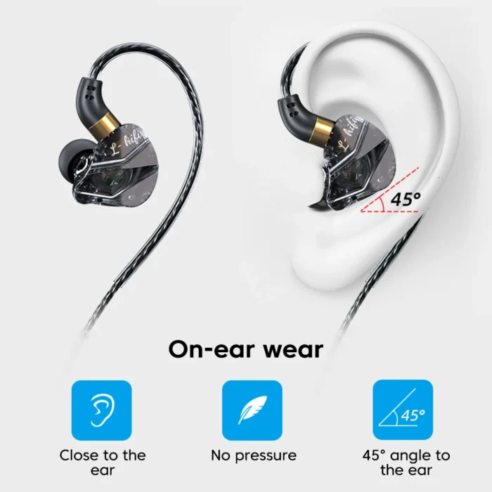 OLAF 3.5mm Jack Type C Plug Wired Headphones HIFI Bass Earphone in-Ear Headset Gamer Handsfree Earbuds For Xiaomi Huawei Samsung - Image 9